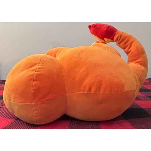 2021 Pokemon Jazwares Sleeping Charmander Large Plush 18" Pillow Soft Cute - Picture 8 of 10